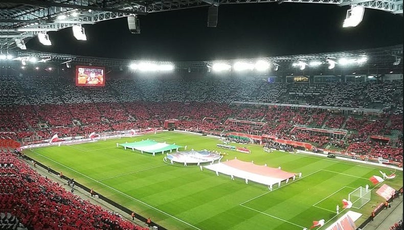 Mecz reprezentacji Polski we Wrocławiu