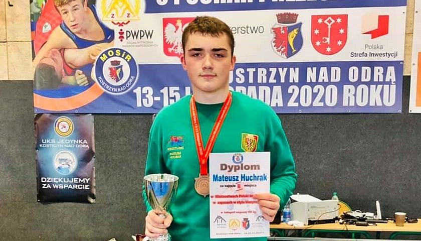 Zapaśnik Śląska brązowym medalistą mistrzostw Polski