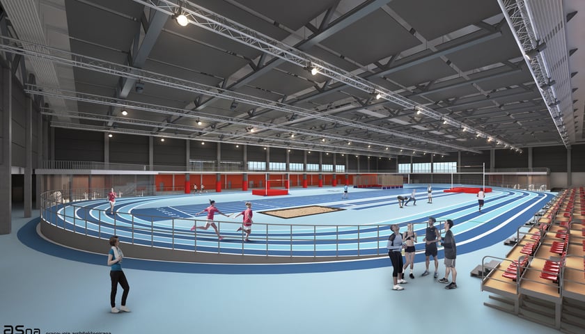 We Wrocławiu powstanie hala lekkoatletyczna. Miasto współfinansuje inwestycję