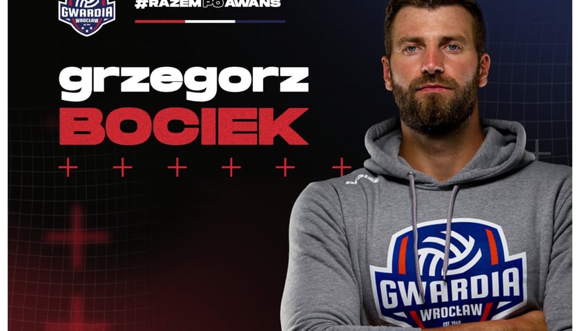 Duży transfer Gwardii. Grzegorz Bociek zagra we Wrocławiu