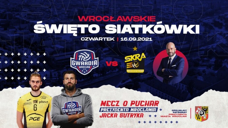 Dzisiaj wrocławskie święto siatkówki. Gwardia zagra z 9-krotnym mistrzem Polski