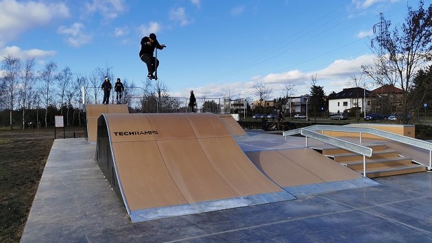 Nowy skatepark przy ul. Sukielickiej już gotowy [WIDEO]