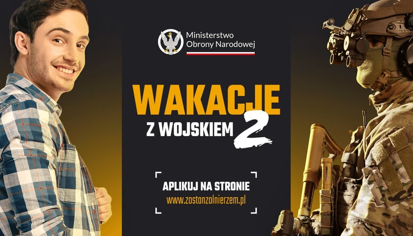 Program „Wakacje z wojskiem 2” w 10. Wrocławskiej Brygadzie Łączności we Wrocławiu