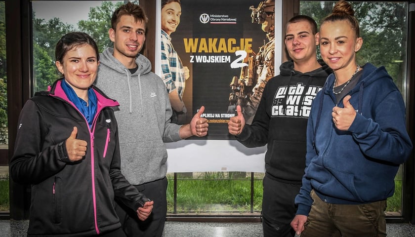 Program „Wakacje z wojskiem 2” w 10. Wrocławskiej Brygadzie Łączności we Wrocławiu