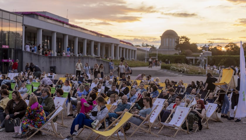 Kino plenerowe na Pergoli, zdjęcie archiwalne