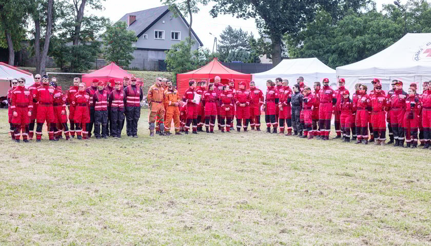 <p>Inauguracja manewr&oacute;w PCK w Malczycach</p>