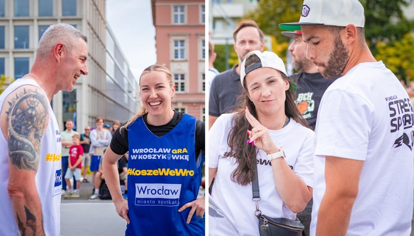 Martyna Pyka i Maciej Zieliński | Magdalena Chanas i Damian Karykowski z fundacji Stefa Sportu 