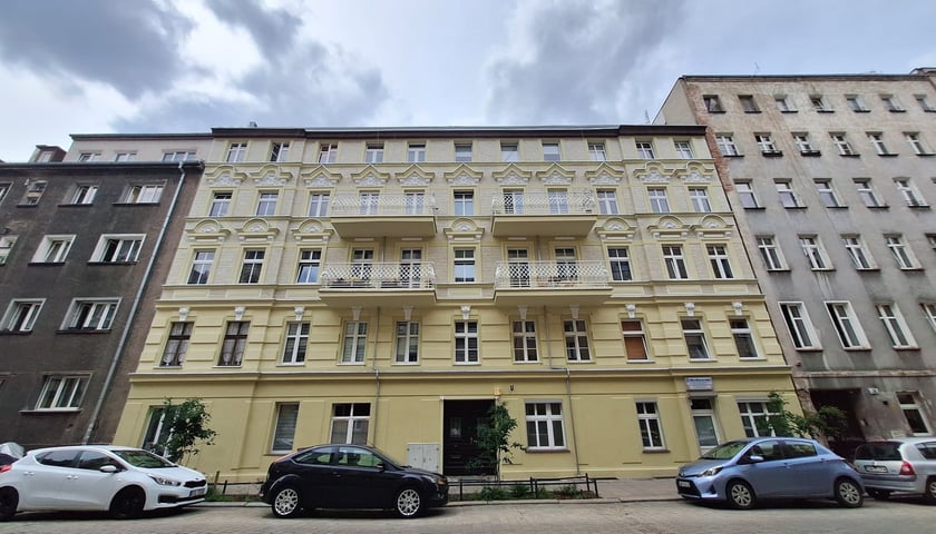 Wyremontowana kamienica na Rydygiera 52-54