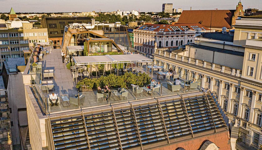 Rooftop Hotelu Monopol