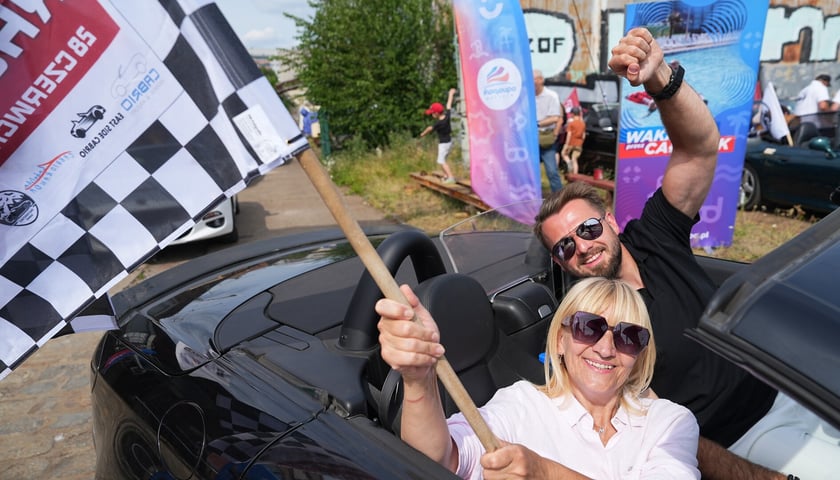 Meta Rajdu Cabrio na Zajezdni Popowice 