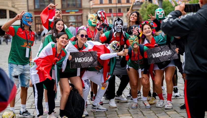 Zawodniczki z napisami Mexico