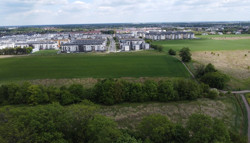 Stan istniejący - widok z góry
