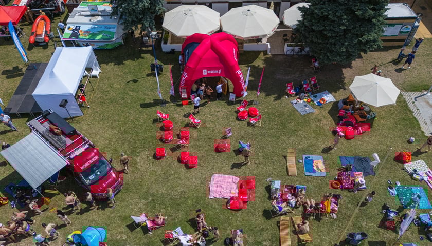 Piknik „Bezpieczny Wrocław - nad wodą” na Gliniankach - 20 lipca 2025 r.
