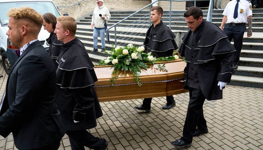 Pogrzeb poetki Urszuli Kozioł