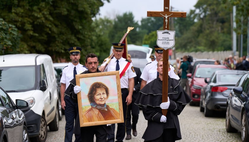 Pogrzeb poetki Urszuli Kozioł