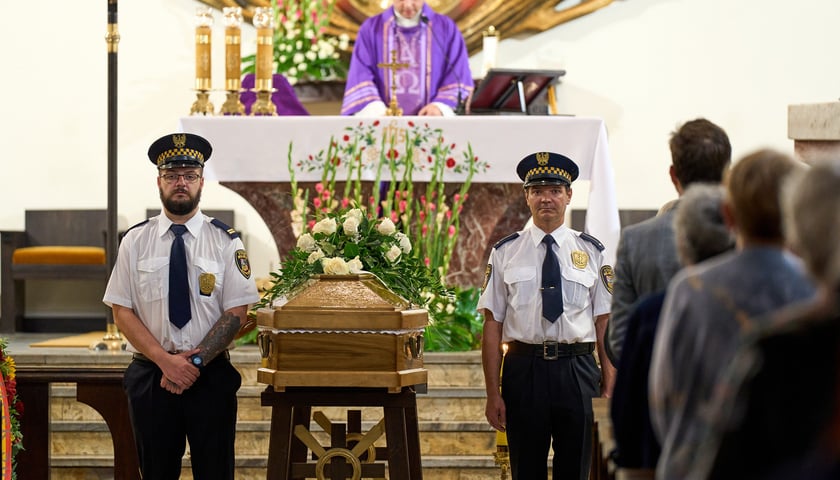 Pogrzeb poetki Urszuli Kozioł