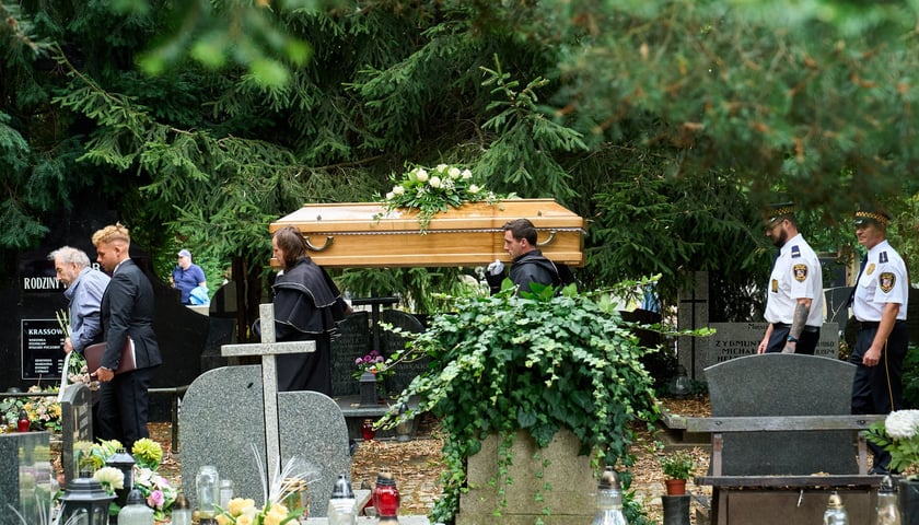 Pogrzeb poetki Urszuli Kozioł