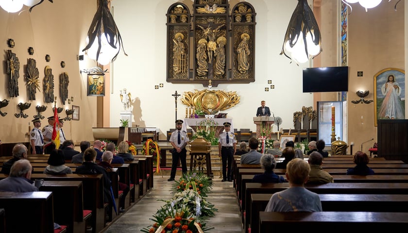 Pogrzeb poetki Urszuli Kozioł