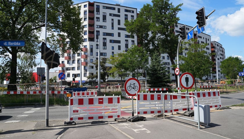 Prace torowe przy ul. Bardzkiej, 30.07.2025
