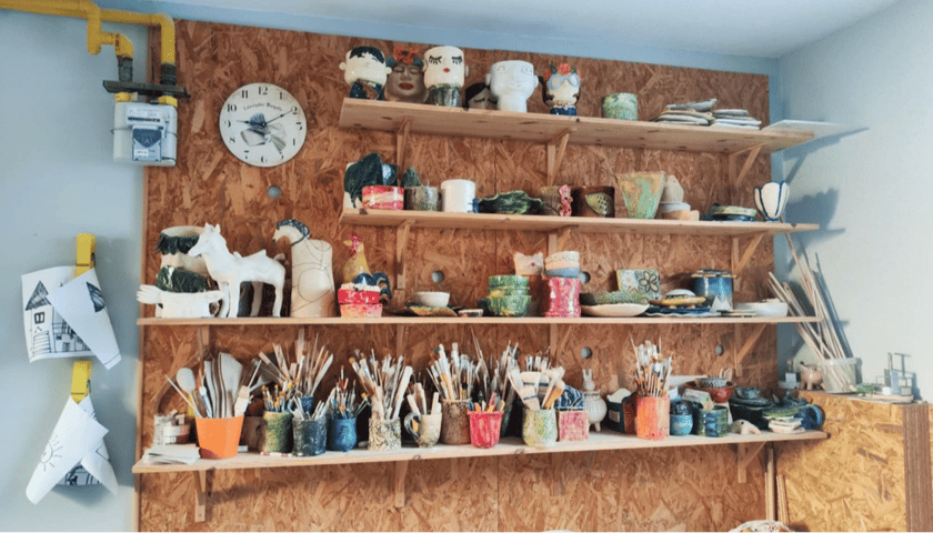 Pracownia ceramiczna w Starej Piekarni