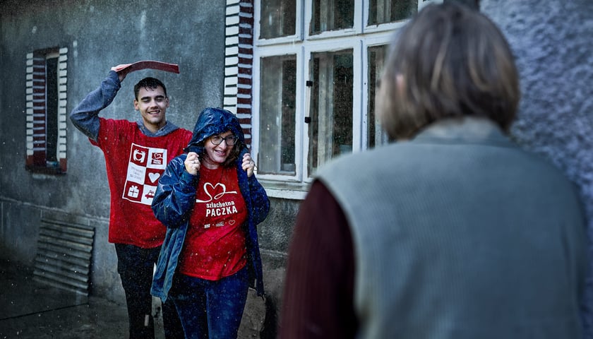 Wolontariusze Szlachetnej Paczki