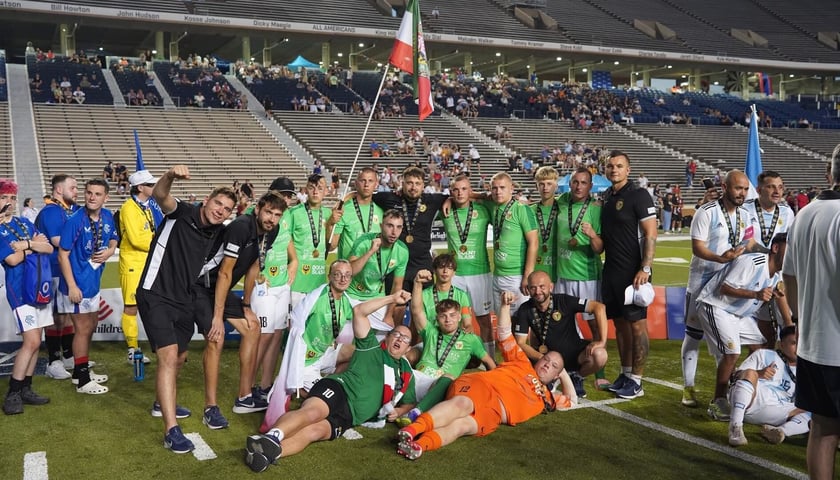 Drużyna WKS Śląsk Wrocław Futsal Bez Barier została wicemistrzem świata