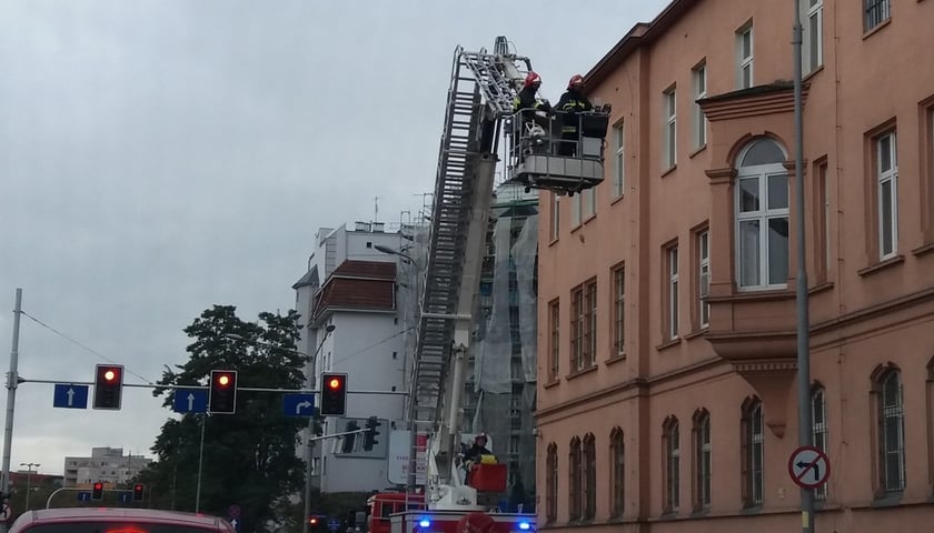 Trwa usuwanie skutków wichury