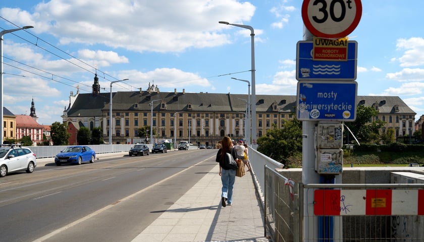 Mosty Uniwersyteckie na ostatnim etapie remontu, 19 sierpnia 2025