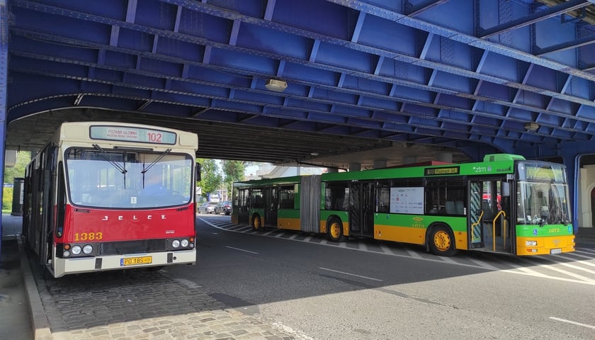 <p>Poznański Jelcz PR110, kt&oacute;ry przyjedzie do Wrocławia</p>