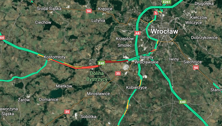 <p>Tu doszło do wypadku, w kt&oacute;rym poszkodowana jest jedna osoba</p>