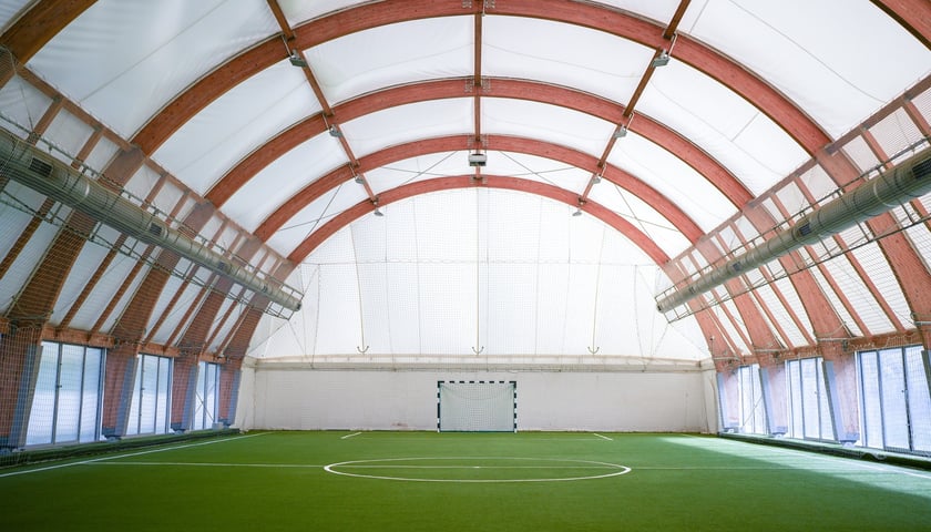 Skierowana do remontu hala sportowa na stadionie Oławka