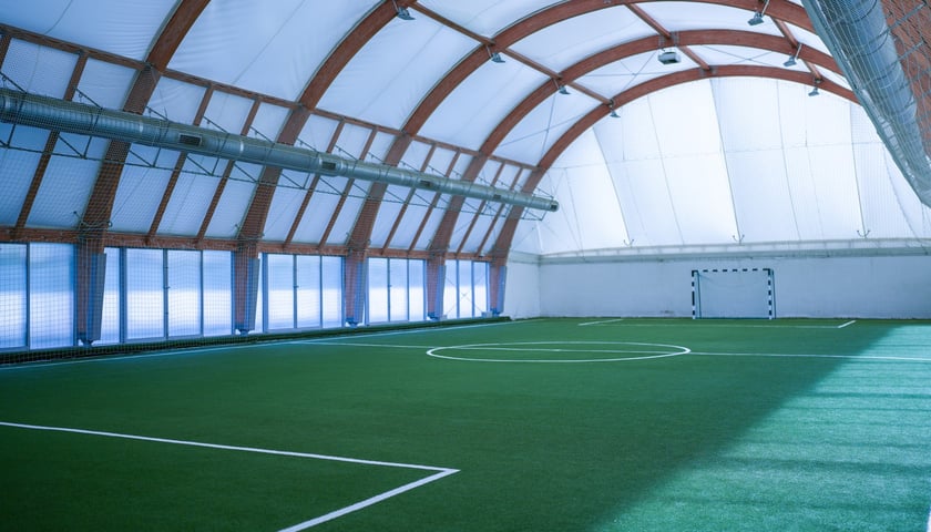 Skierowana do remontu hala sportowa na stadionie Oławka
