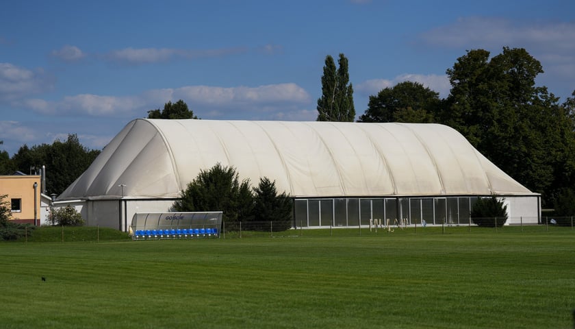 Skierowana do remontu hala sportowa na stadionie Oławka