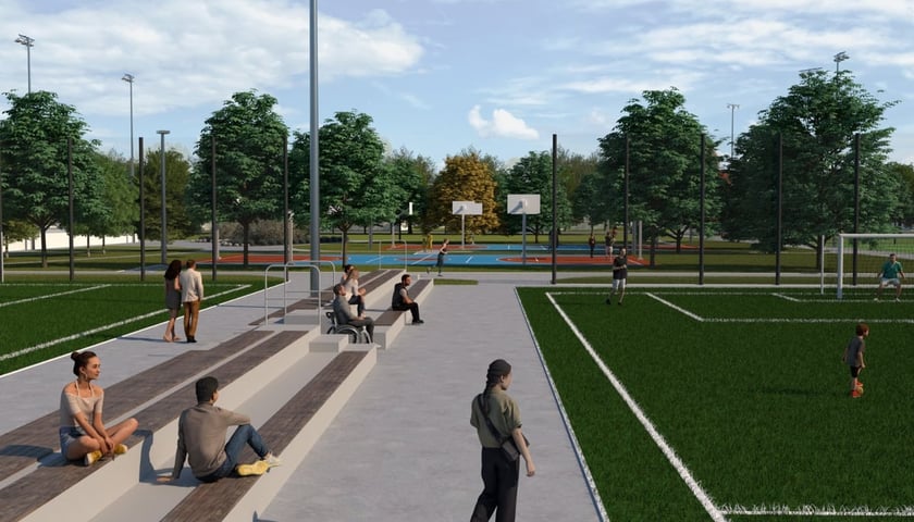 Stadion przy Lotniczej , wizualizacje