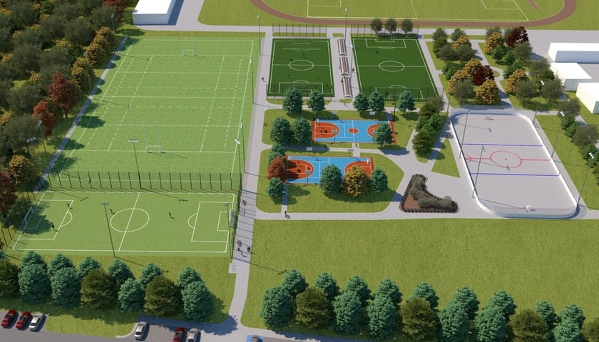 Stadion przy Lotniczej , wizualizacje