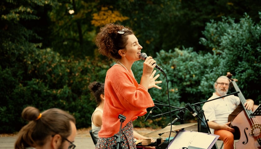 Koncert Marzeny Słowik w parku Południowym z cyklu "Muzyczne Parki Wrocławia"