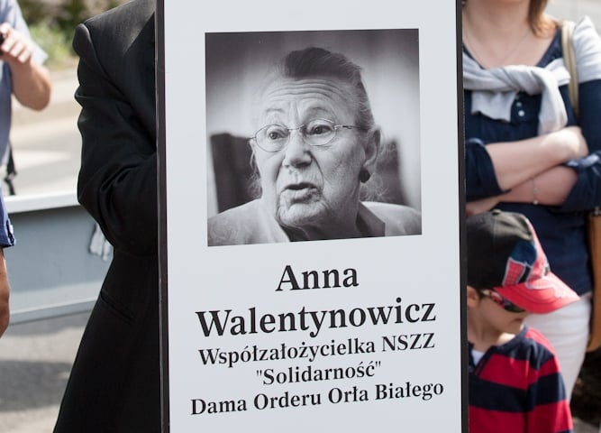 Skwer Anny Walentynowicz otwarty