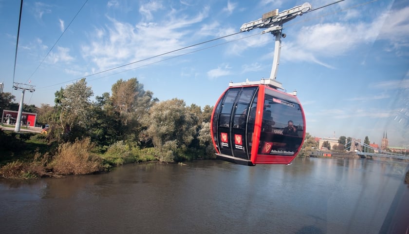 Kłopoty z kolejką linową nad Odrą