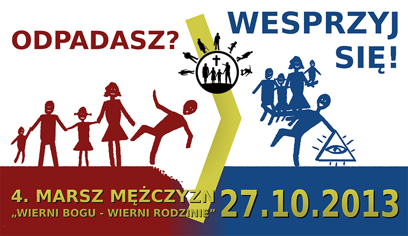 Marsz mężczyzn przejdzie w niedzielę