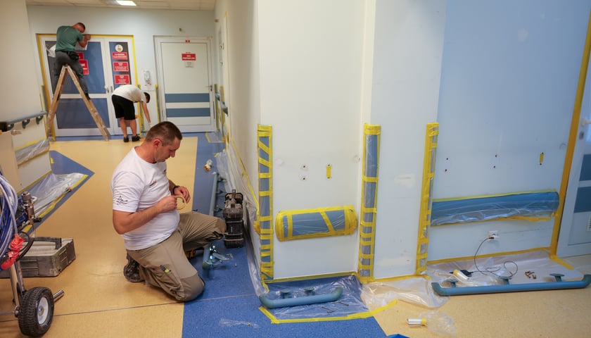 "Zadyma", czyli remont w czynie społecznym na oddziale ginekologii onkologicznej.