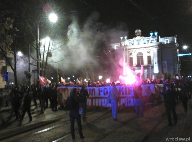Marsz Patriotów przeszedł przez Wrocław