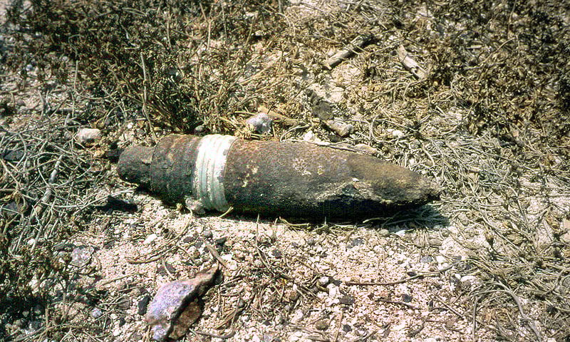 Składowisko amunicji na ul. Buraczanej