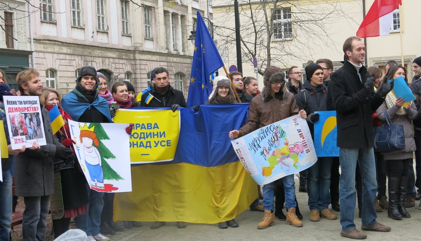 Dziś akcja "Solidarni z Ukrainą"