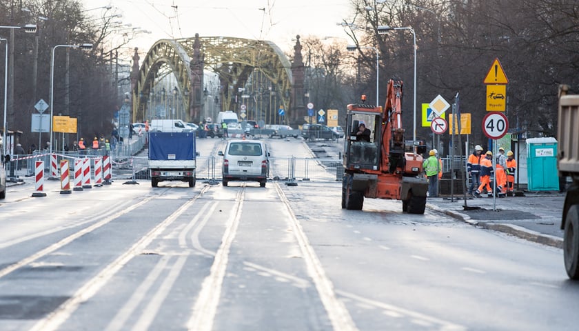Wokół Skłodowskiej-Curie ranek bez korków