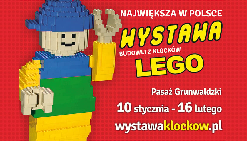 Największa w Polsce wystawa budowli z klocków LEGO