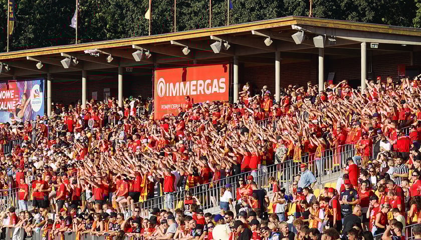 Betard Sparta Wrocław 61:29 GKM Sparta. Galeria zdjęć kibic&oacute;w - 21 września