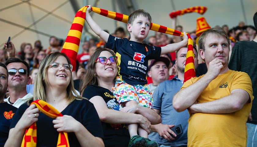 Kibice Sparty podczas meczu