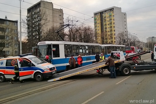 Tramwaje jadą już ul. Grabiszyńską
