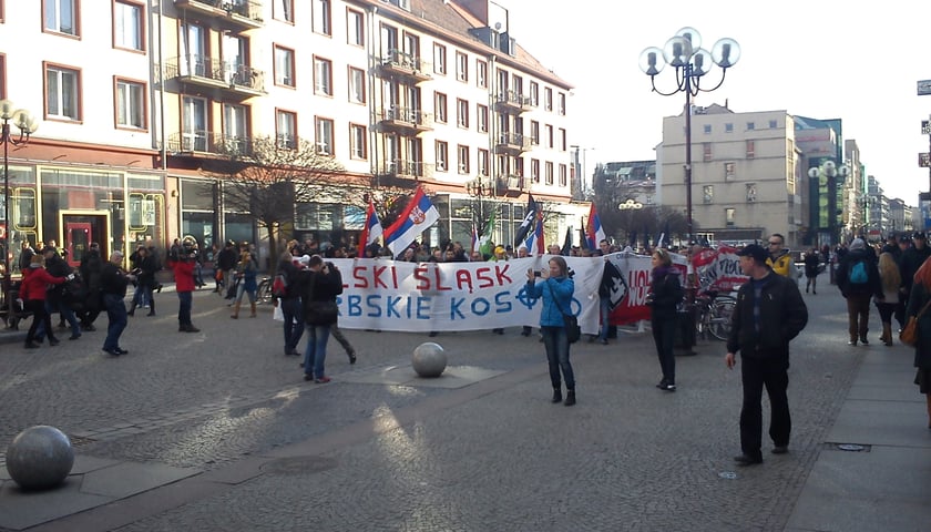 NOP manifestował we Wrocławiu