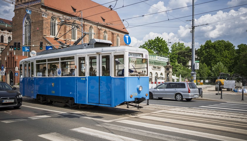 Zabytkowy tramwaj, zdjęcie ilustracyjne
